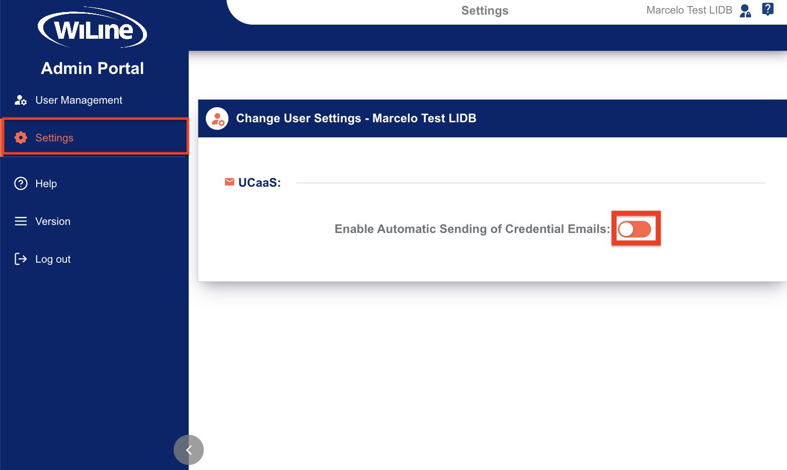 Automatic Sending of Credential Emails